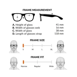 Lunettes Polarisantes Leech Atw Kidz Bleu