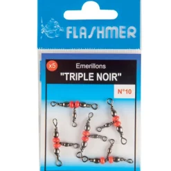 Émerillon Flashmer Triple Noir
