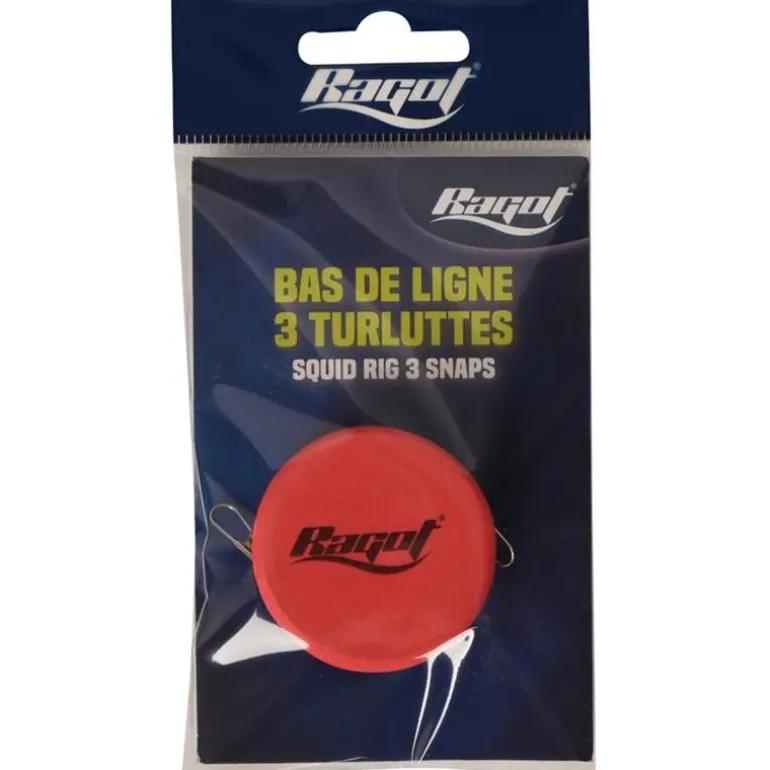 Montage Eging Ragot Squid Jig Trolling 3 Snaps