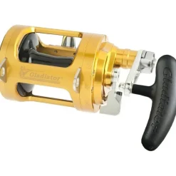 Moulinet Mer Traine Italcanna Gladiator Two Speed Monel