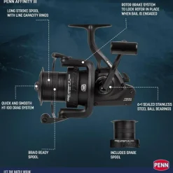 Moulinet Penn Affinity Iii Longcast