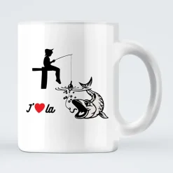 Mug J’Aime La Pêche !