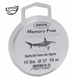 Nylon A Bas De Ligne Powerline Memory Free Cristal Power