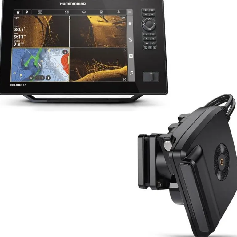 Pack Humminbird Xplore 12 Msi+Ta + Sonde Mega Live 2