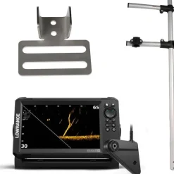 Pack Lowrance Eagle Eye 9 Live + Perche De Sonde Live Basic + Platine Basse De Sonde Pike’N Bass