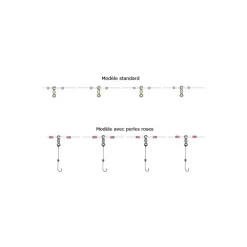 Palangre Flashmer Rototube - Pack