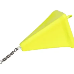 Plomb Zebco Flatty Scratcher Lead - Jaune Fluo