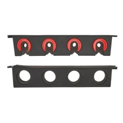 Présentoir De Cannes Berkley Twist Lock Utility 4 Rod Rack
