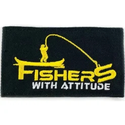 Scratch Interchangeable Fishxplorer Pour Casquette / Bonnet Urbain Fisher With Attitude - Noir