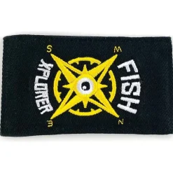 Scratch Interchangeable Fishxplorer Pour Casquette / Bonnet Urbain - Noir
