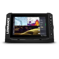 Sondeur Lowrance Gps Elite Fs 9 Black Edition Sans Sonde