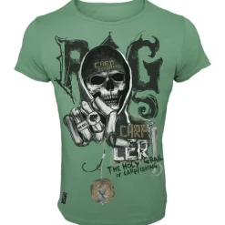 Tee Shirt Manches Courtes Homme Hot Spot Design Rig - Vert
