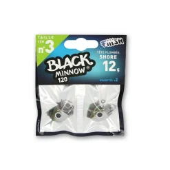 Tete Plombee Fiiish Black Minnow Shore