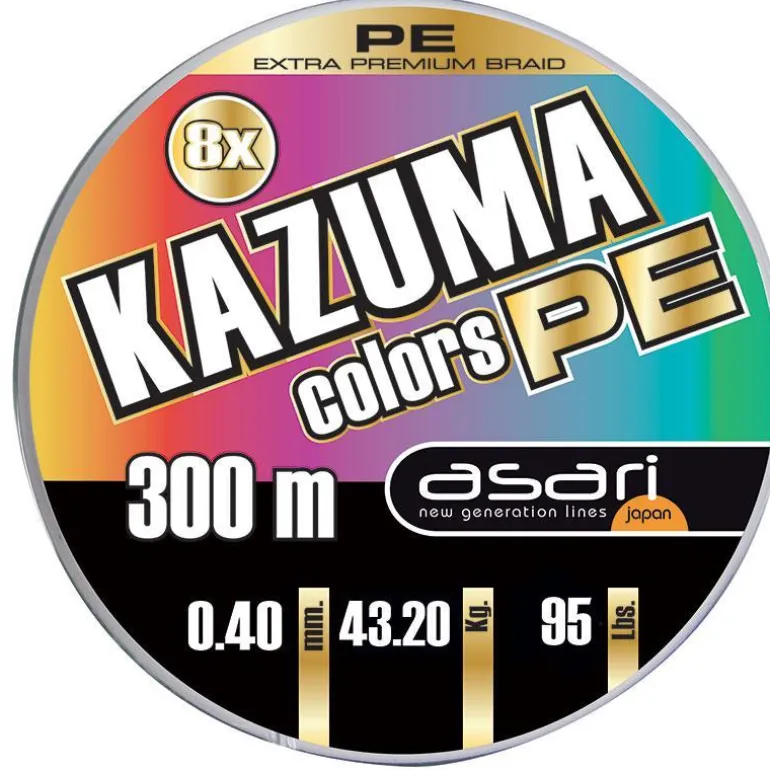 Tresse Asari Kazuma Colors Pe 8X - 300M