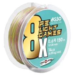 Tresse Asso Light Games 8X Pe - Multicolor