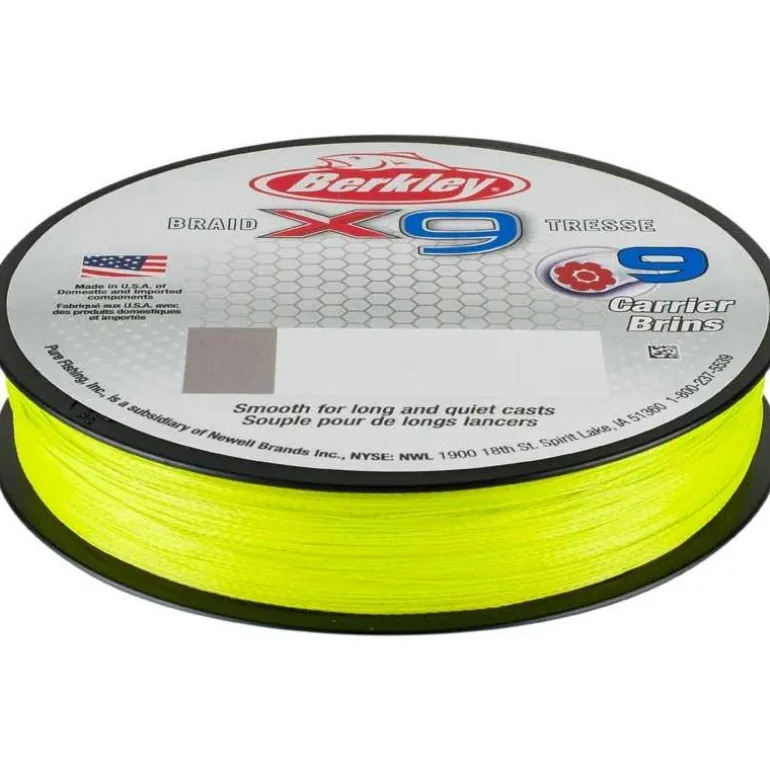 Tresse Berkley X9 Braid Fluro Vert - 300M