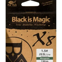 Tresse Bim Tackle Black Is Magic Mossgreen - 130M