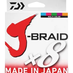 Tresse Daiwa J Braid X 8 Multicolore - 150M