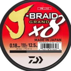 Tresse Daiwa J-Braid Grand X8 Bleu - 270M