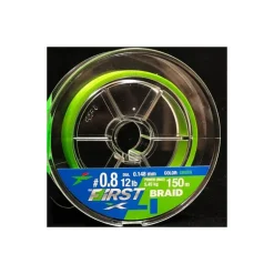 Tresse Intech First Braid X4 - Vert - 100M