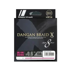 Tresse Major Craft Dangan Braid X Rose - 150M