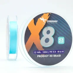 Tresse Rodbuilders Republic Prodigy X8 Braid - Ice Blue - 1000M