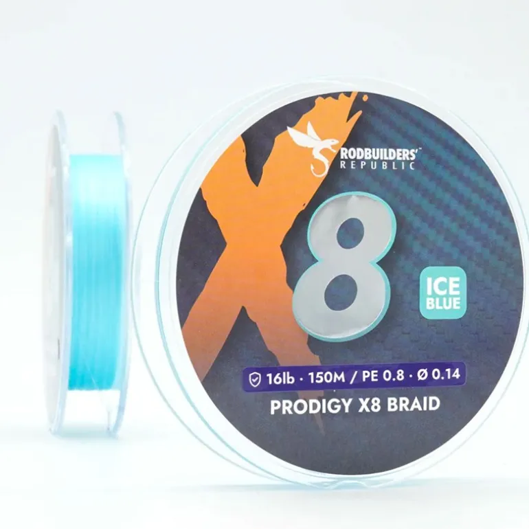 Tresse Rodbuilders Republic Prodigy X8 Braid - Multi - 300M