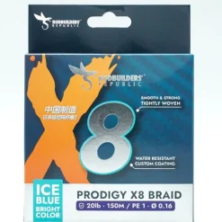 Tresse Rodbuilders Republic Prodigy X8 Braid - Ice Blue - 150M