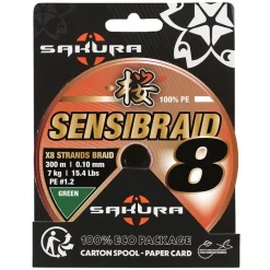 Tresse Sakura Sensibraid 8X Green - 300M