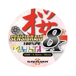 Tresse Sakura Sensibraid 8 Multicolor - 300M