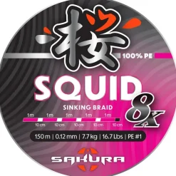 Tresse Sakura Squid 8X - 150M