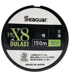 Tresse Seaguar Pe X8 Dulast Fluo Green - 150M