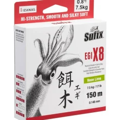 Tresse Sufix Egi X8 - 150M