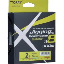 Tresse Toray Jigging Pe Power Game X8 - 300M