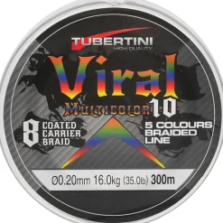 Tresse Tubertini Viral 10 Multicolore - 300M