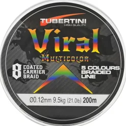 Tresse Tubertini Viral 8 Multicolore - 200M