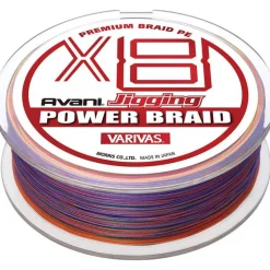 Tresse Varivas Avani Jigging X8 Multicolore - 300M