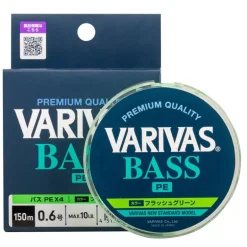 Tresse Varivas Bass Pex4 Green - 150M
