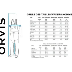 Waders Stocking Respirant Orvis Clearwater - Mens